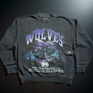 Darc Sport  Wolves Club Guardians Vintage London Men's Crewneck Wolf grey Size L